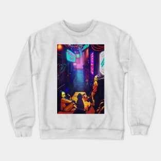 Monster town Crewneck Sweatshirt